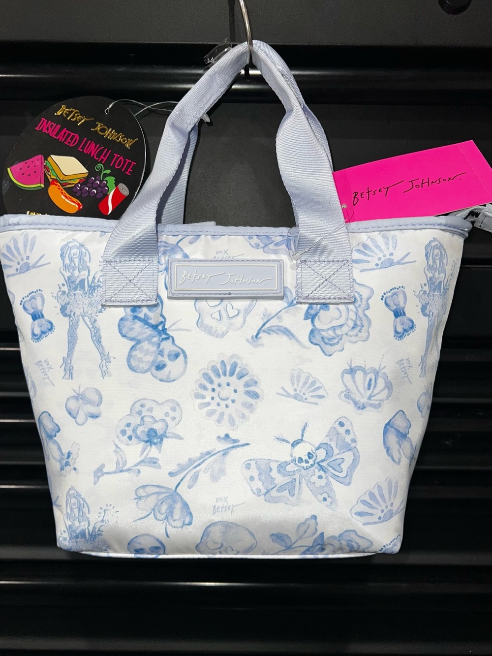 Betsey Johnson Skull Lunch Bag